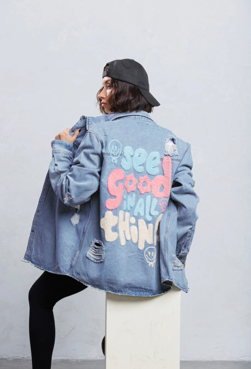 See Good in All Things Denim Jacket