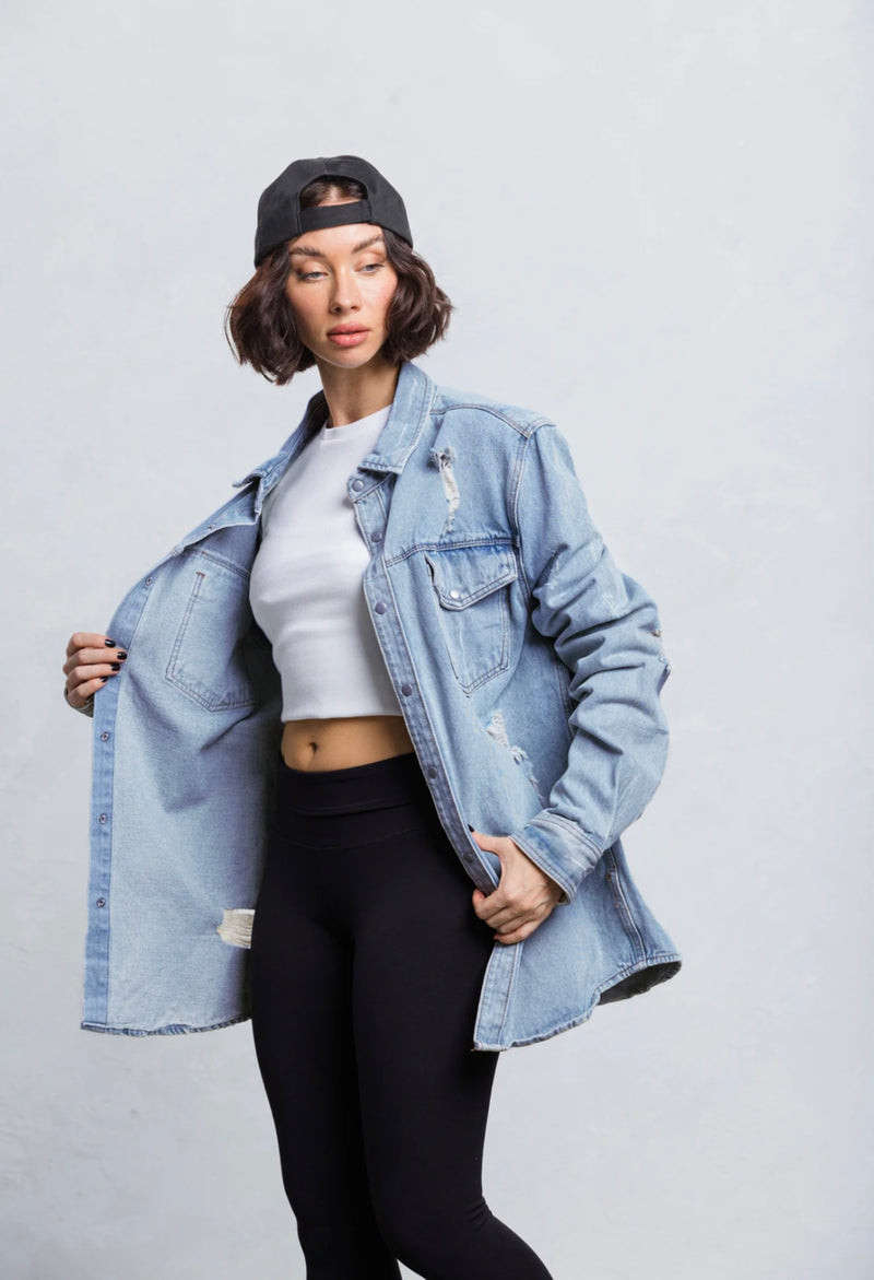 See Good in All Things Denim Jacket