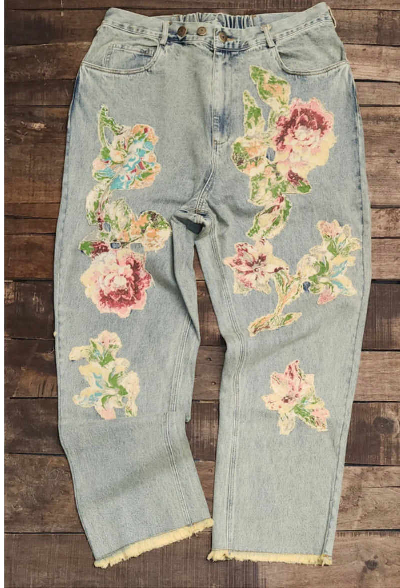 JADED GYPSY Garden Walks Jeans