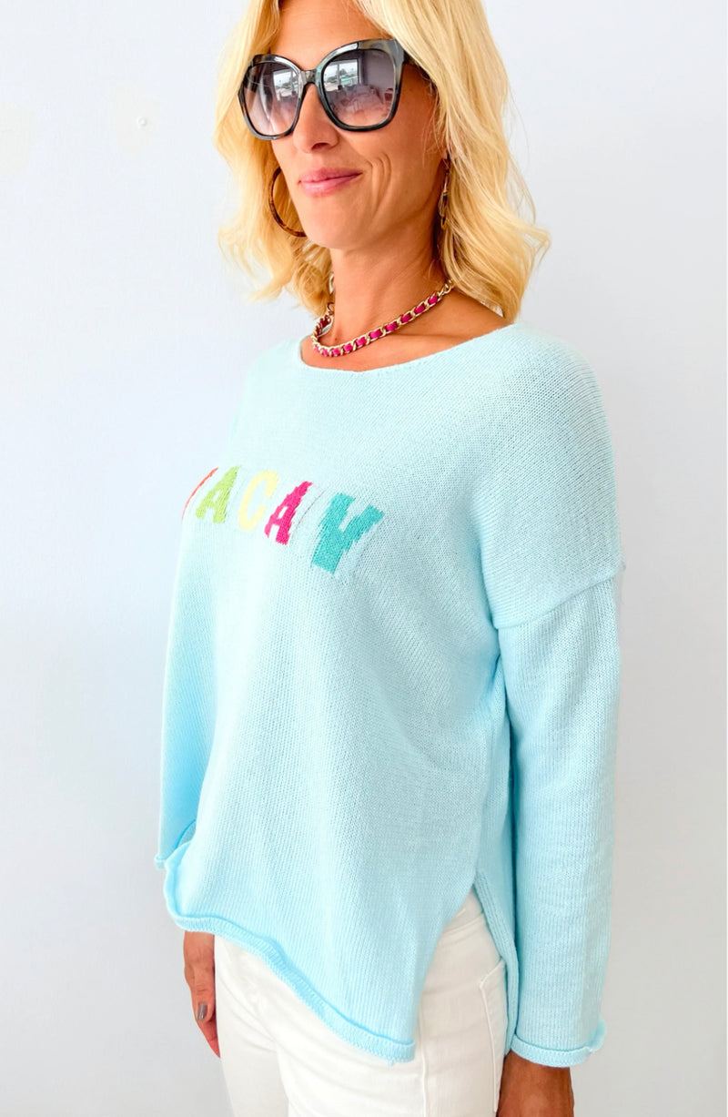 Vacay Vibes Soft Sweater