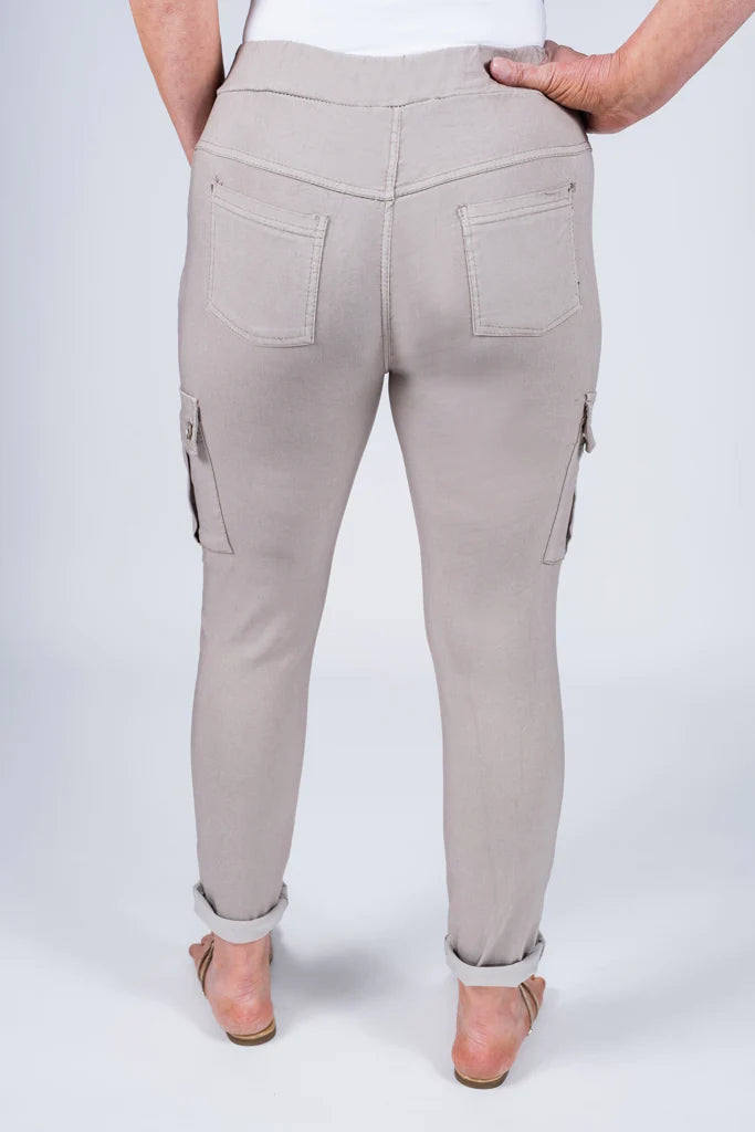 Ashley Cargo Pant w/Back Pockets (PL700)