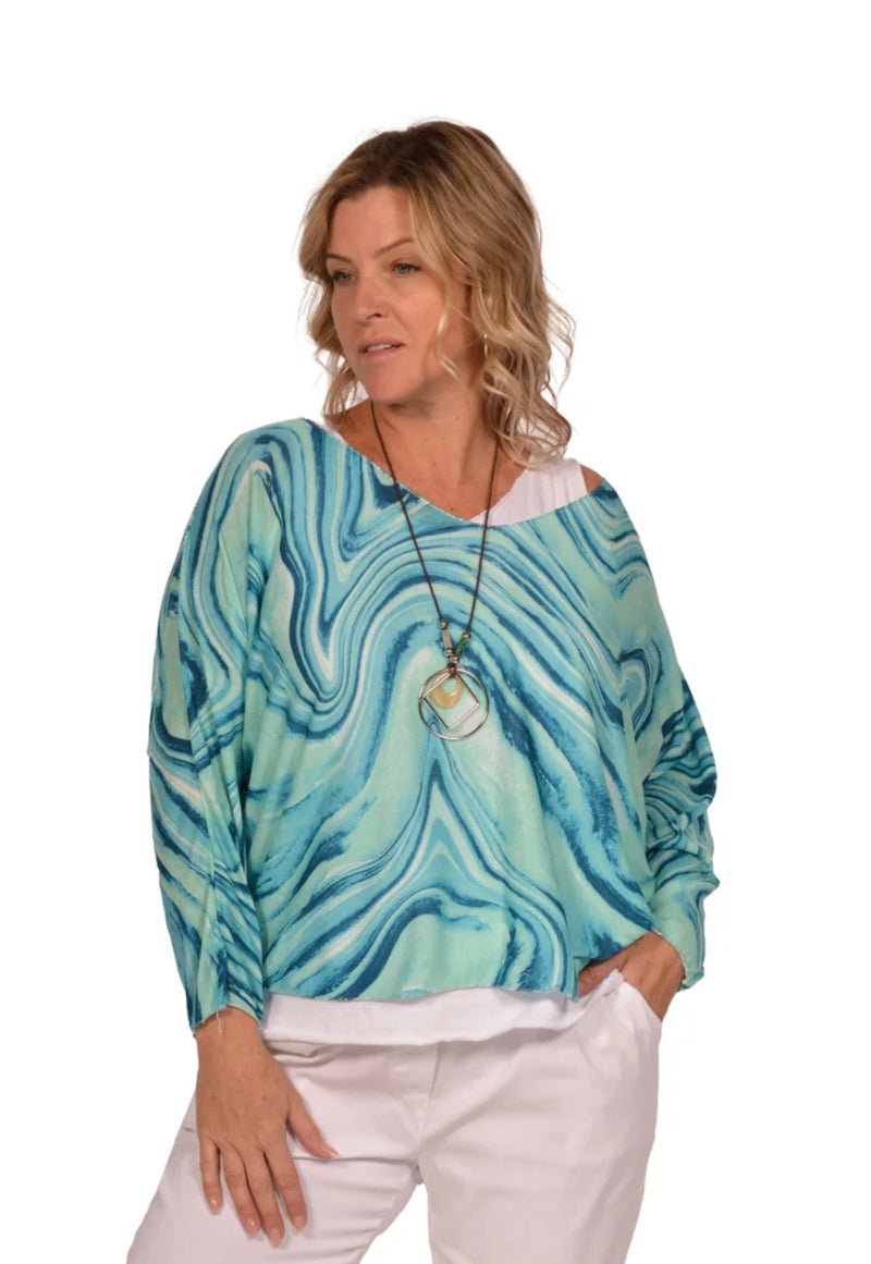 CATHERINELILLY ITG19005 2 pc Tunic