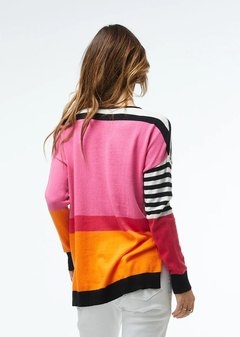 Fun Stripe Sweater - ZAKET & PLOVER ZP4469U