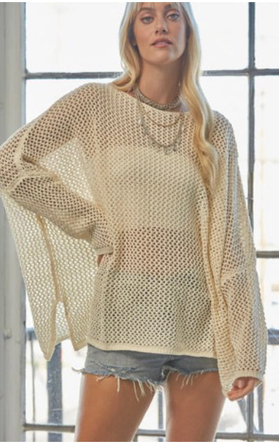 Oversized Sweater Top