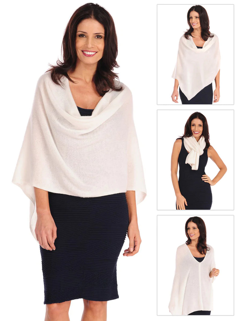 * BESTSELLER *Cashmere Ruana Poncho TEES BY TINA SWE01