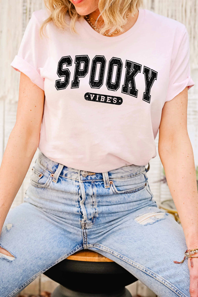 “SPOOKY” Pink T-shirt