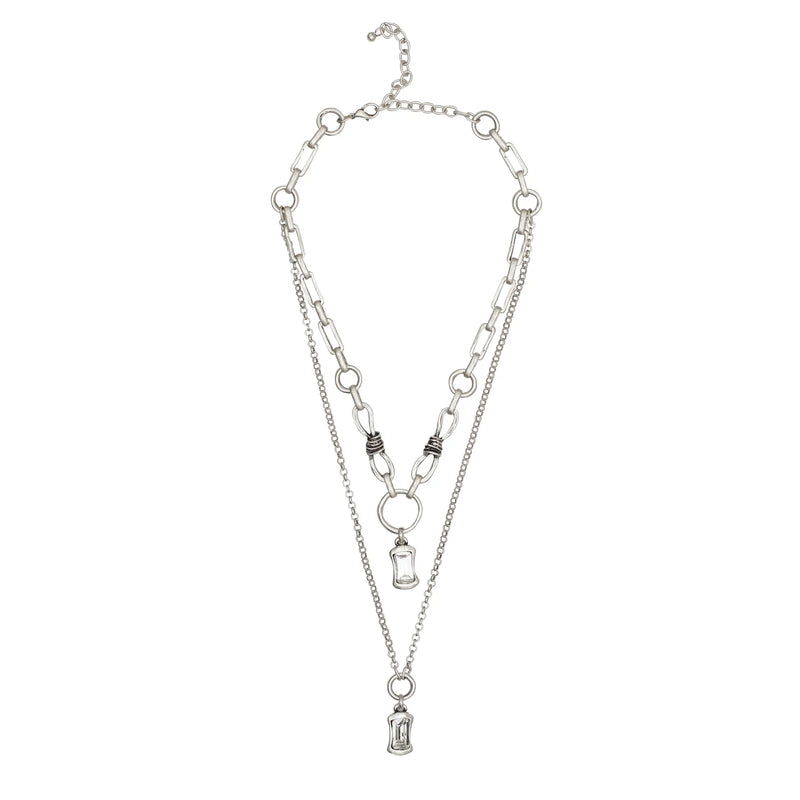 CHANOUR NN3521 Double Strand Necklace