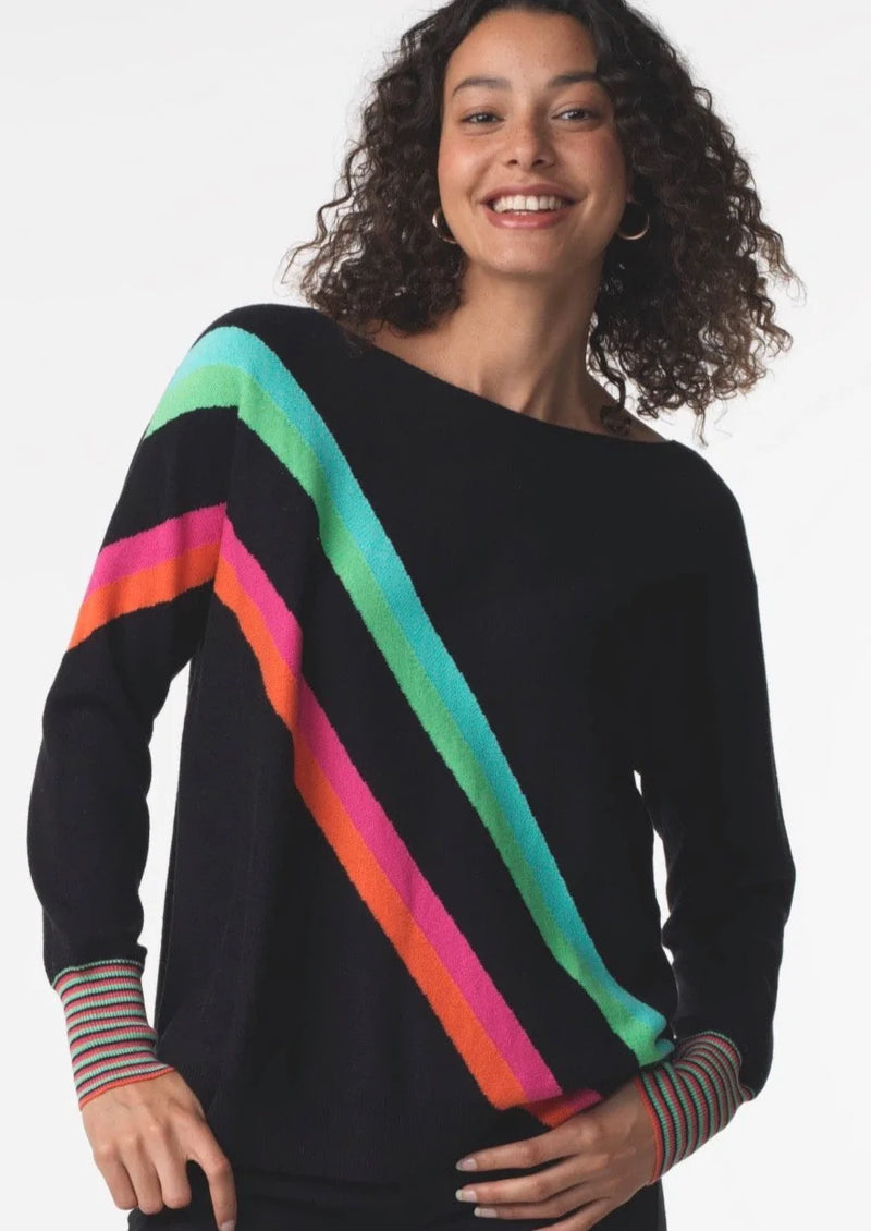 Rainbow Sweater ZP4211U Black