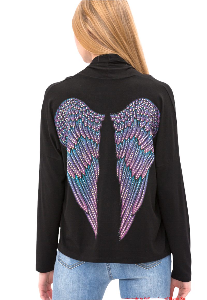 VOCAL 19223LC Bling Wings Cardigan - 2 Colors