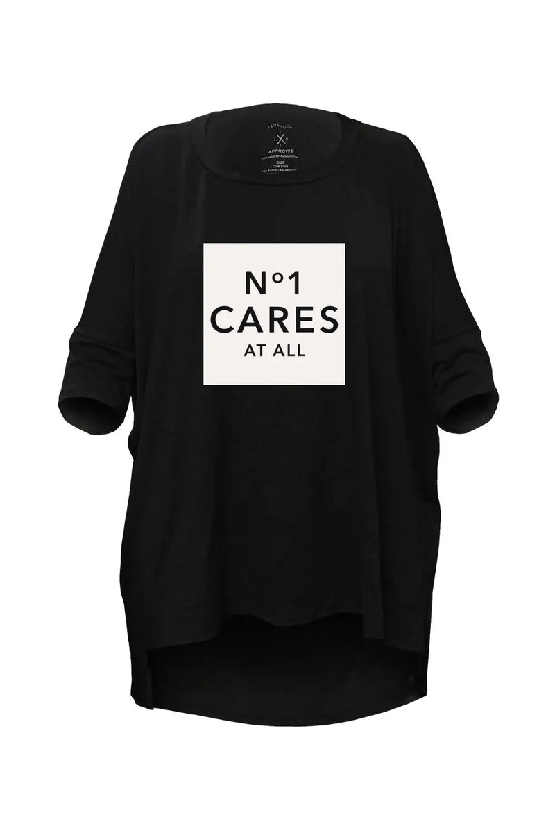 LA TRADING CO MIMI TEE - No One Cares (Black)