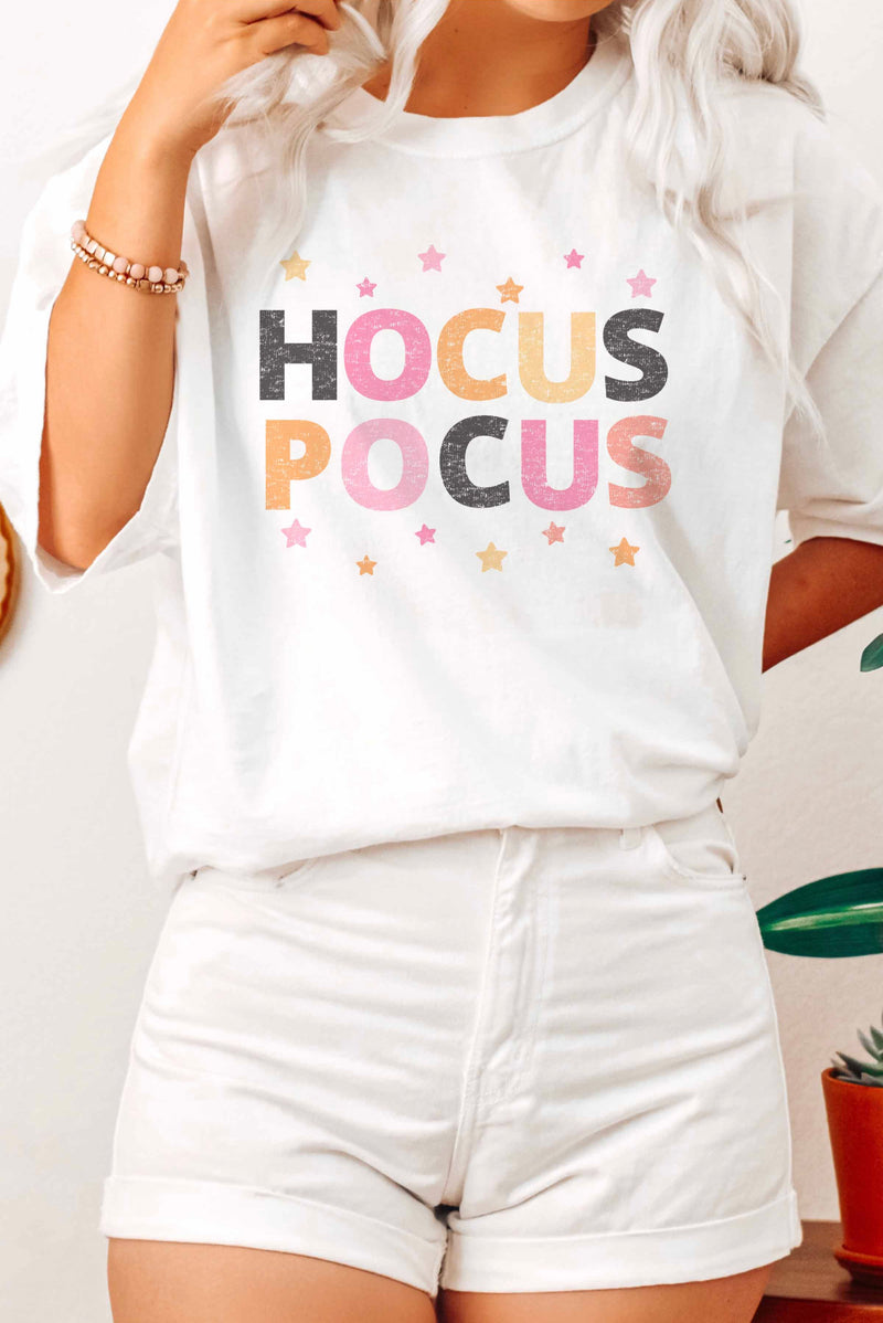 Colorful HOCUS POCUS T-shirt