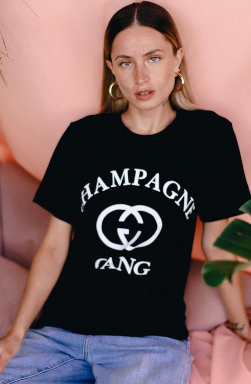 Champagne Gang Graphic T-shirt